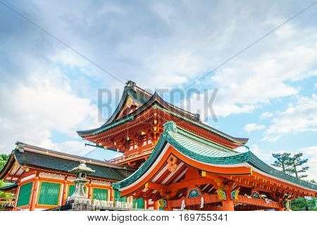 Fushimiinari Taisha ShrineTemple in Kyoto, Japan