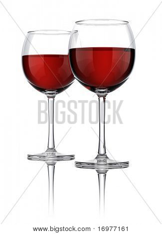 Two glasses of wine