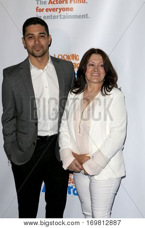 LOS ANGELES - DEC 6:  Wilmer Valderrama, Sobeida Valderrama at the The Actors Fund's Looking Ahead Awards  at Taglyan Complex on December 6, 2016 in Los Angeles, CA