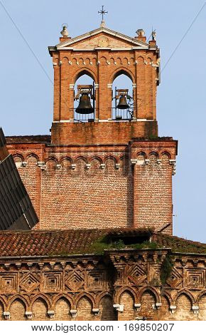Belfry of San Giovanni e Paolo (San Zanipolo) Venice Italy
