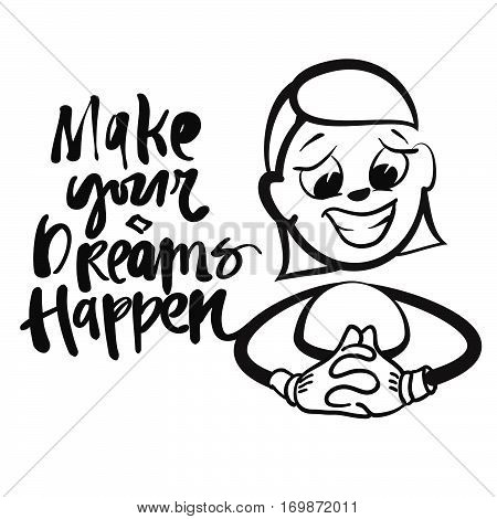 Stick Figure Series Emotions - Make Dreams Come True
