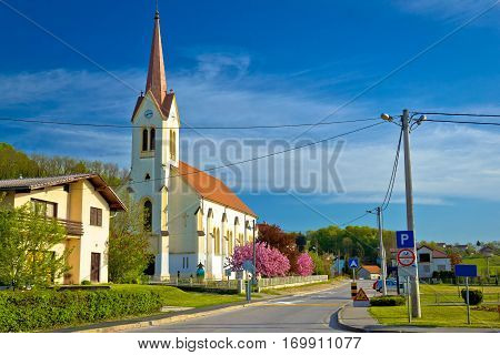 Luka Village Near Zapresic View