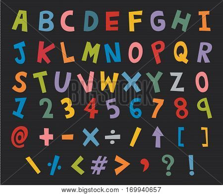 alphabet cartoon vector, character, graphic, typography, illustration, icon, funny, typographic, color, text,