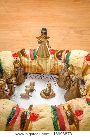 Epiphany Cake, Kings Cake, Or Rosca De Reyes