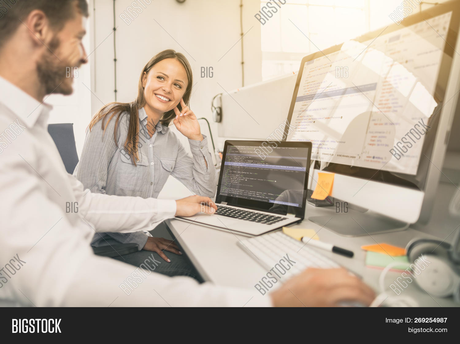 Developing Programming Image & Photo (Free Trial) | Bigstock