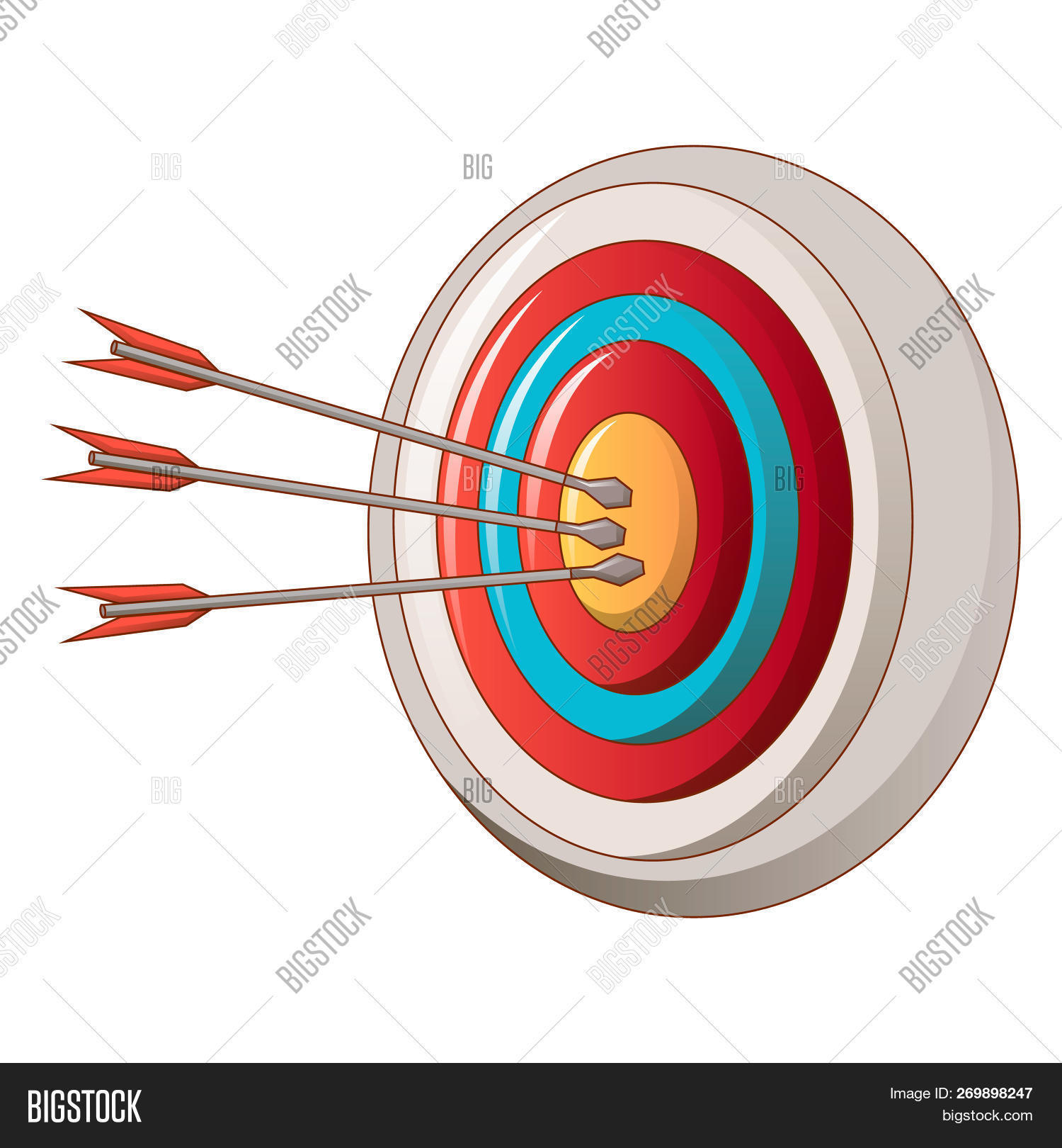 Target Arching Arch Target Icon. Image & Photo (Free Trial) | Bigstock