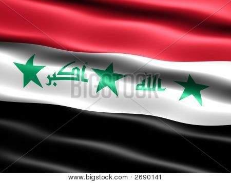 Irak flag (før 2008)