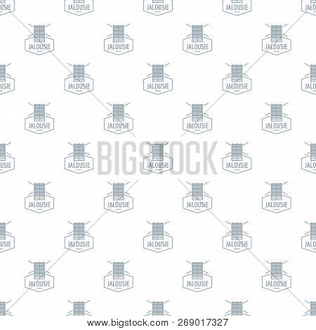 Jalousie Pattern Vector Seamless Repeat For Any Web Design