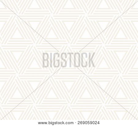 Vector Seamless Pattern. Modern Stylish Texture. Repeating Geome