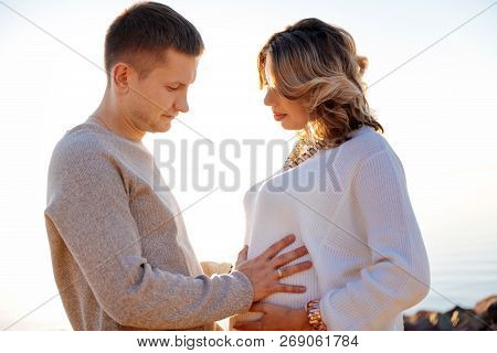 Young Family Is Happy Because Of Having A Child