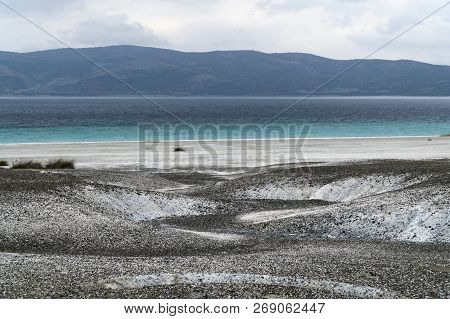 Unique Beaches At The Lake Salda At Turkey