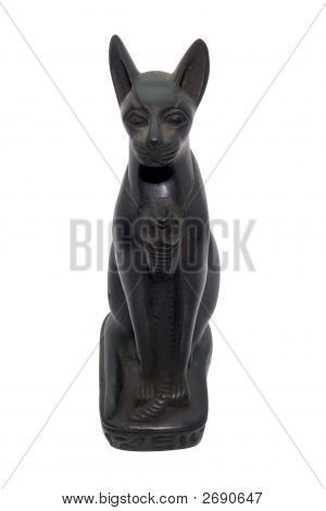 Nero gatto egiziano