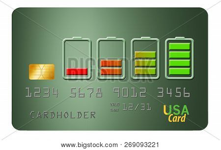 This Is A Re-loadable Credit Card. Re-chargeable Credit Card. Prepaid Card.