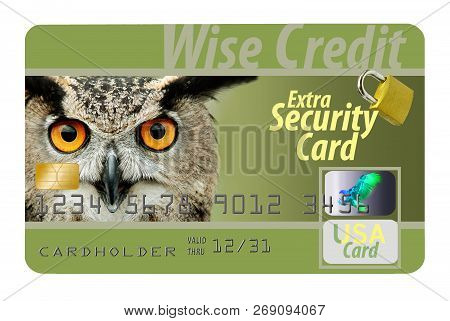 This Is A Secure Credit Card With All The Safety Security Features Available.