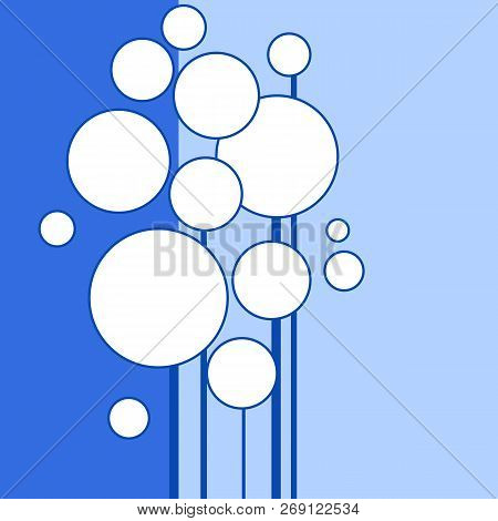 Abstract Circle Frame Back