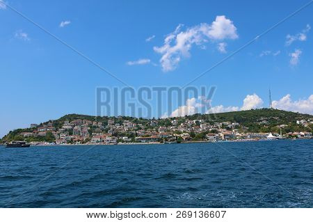 Watching The Kinaliada Island From A Steamboat.