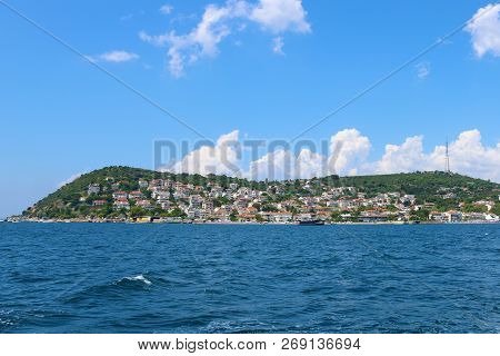 Watching The Kinaliada Island From A Steamboat.