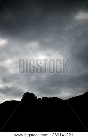 Peaks in Oza Valley, Pyrenees in Spain.