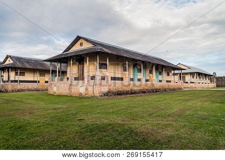 Buildings Of A Prison Camp De La Transportation In St Laurent Du Maroni, French Guiana