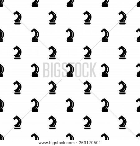 Horse Chess Pattern Seamless Vector Repeat For Any Web Design