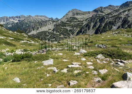 Amazing Landscape With Dzhangal And Polezhan Peaks, Pirin Mountain, Bulgaria