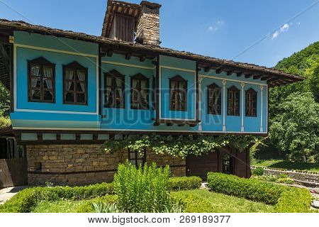 Etar, Gabrovo, Bulgaria- July 6, 2018: Old House In Architectural Ethnographic Complex Etar (etara) 