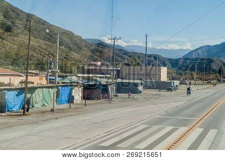 Tumbaya, Argentina - April 10, 2015: View Of A Small Village Tumbaya In Northern Argentina