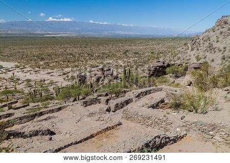 Ruins Of Ancient Pre-inca Town Quilmes, Argentina