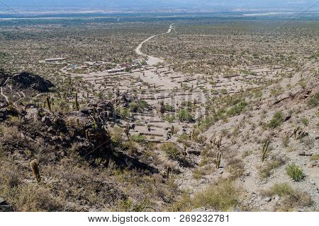 Ruins Of Ancient Pre-inca Town Quilmes, Argentina