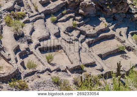 Ruins Of Ancient Pre-inca Town Quilmes, Argentina