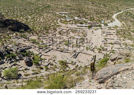 Ruins Of Ancient Pre-inca Town Quilmes, Argentina