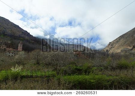 Morning In The Mountain Village Of Imlil
