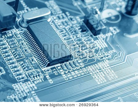 แมโครอิเล็กทรอนิกส์วงจรกับตัวประมวลผล