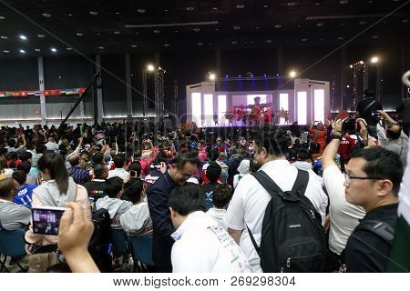 Chiang Mai, Thailand - November 17, 2018 : The International Robot Competition, The Beautiful Open C