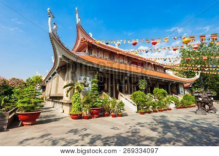 Vinh Nghiem Temple Is A Pagoda In Ho Chi Minh City In Vietnam