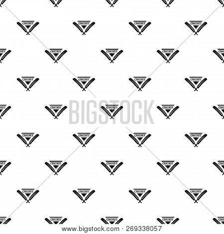 Cricket Pattern Seamless Vector Repeat Geometric For Any Web Design