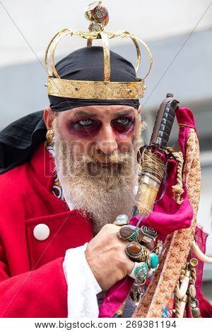 Carnival Parade In Xanthi, Greece