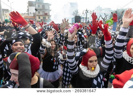 Carnival Parade In Xanthi, Greece