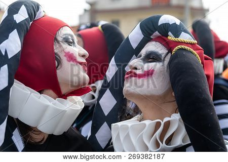 Carnival Parade In Xanthi, Greece