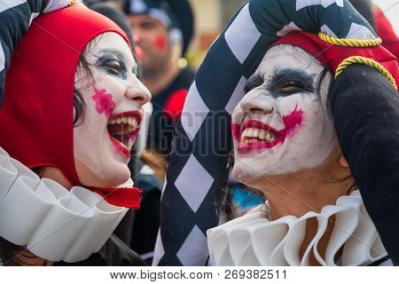 Carnival Parade In Xanthi, Greece
