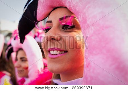 Carnival Parade In Xanthi, Greece