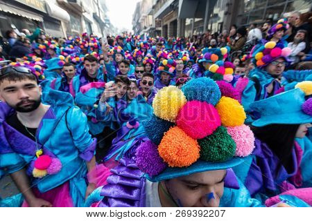 Carnival Parade In Xanthi, Greece