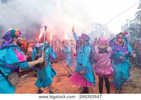 Carnival Parade In Xanthi, Greece