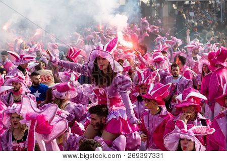 Carnival Parade In Xanthi, Greece
