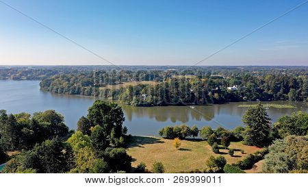 The Erdre River In Suce Sur Erdre, France