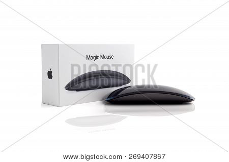 Rostov-on-don, Russia - November 2018. Magic Mouse 2 Colour 