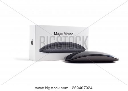 Rostov-on-don, Russia - November 2018. Magic Mouse 2 Colour 