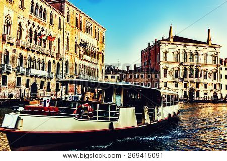 Venetian University And A Medieval Palace Palazzo Giustinian In