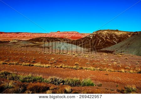 Indian Route 15 Clings To The Edge Of A Sandstone Mesa In Apache County Like This One