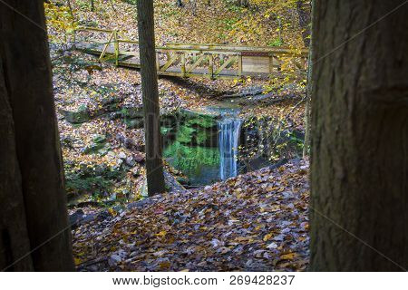 Little Lyons Falls In Mohican State Park